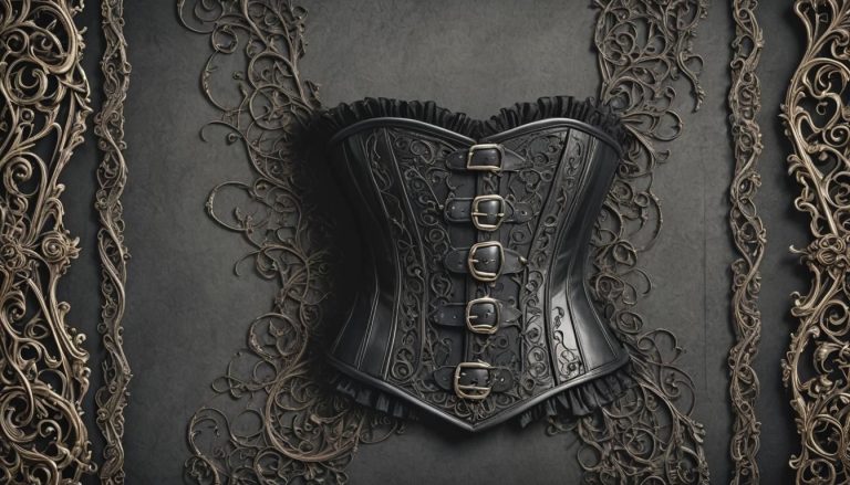Les ceintures et corsets pour un style gothique authentique