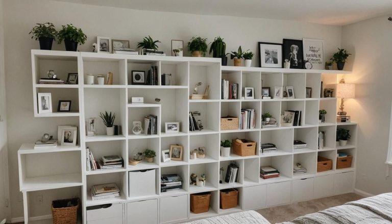 Fabriquer un lit avec étagère Kallax IKEA : un meuble pratique et peu coûteux