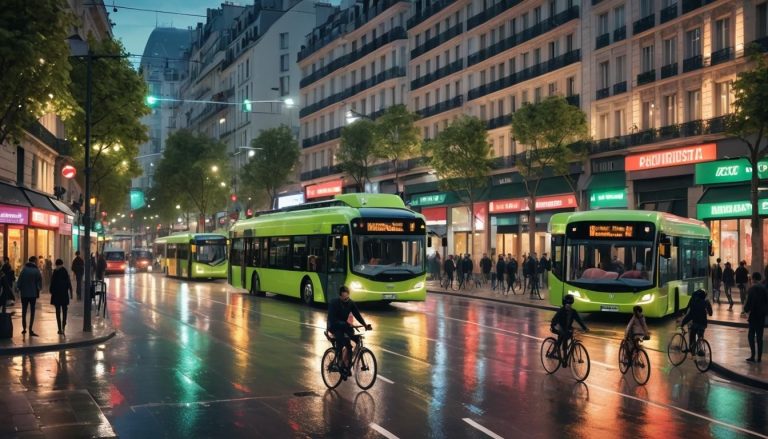 Les initiatives de mobilité urbaine durable en France